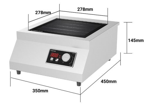 Bếp từ công nghiệp Kocher CI-3600F 7 4.1 1