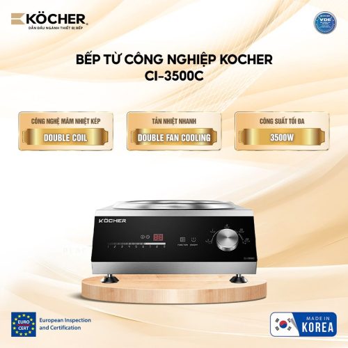 Bếp từ công nghiệp Kocher CI-3500C