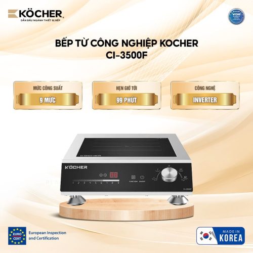 Bếp từ công nghiệp Kocher CI-3500F