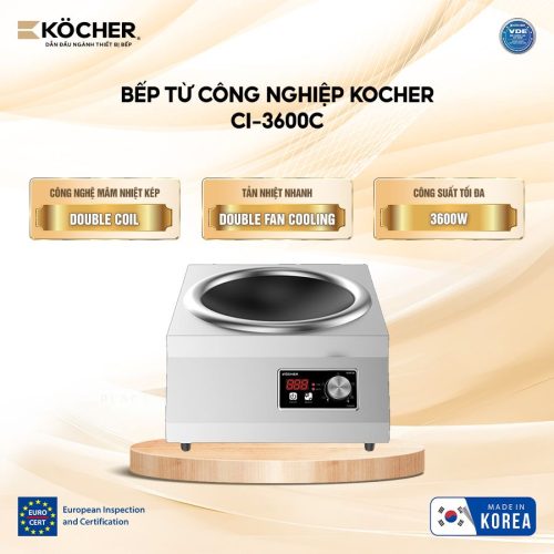 Bếp từ công nghiệp Kocher CI-3600C