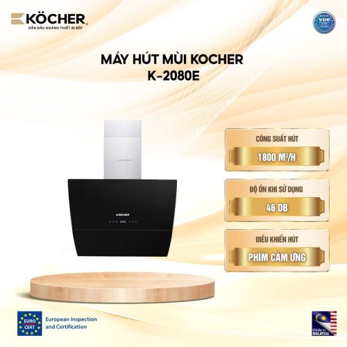 Máy hút mùi Kocher K-2080E (70cm)